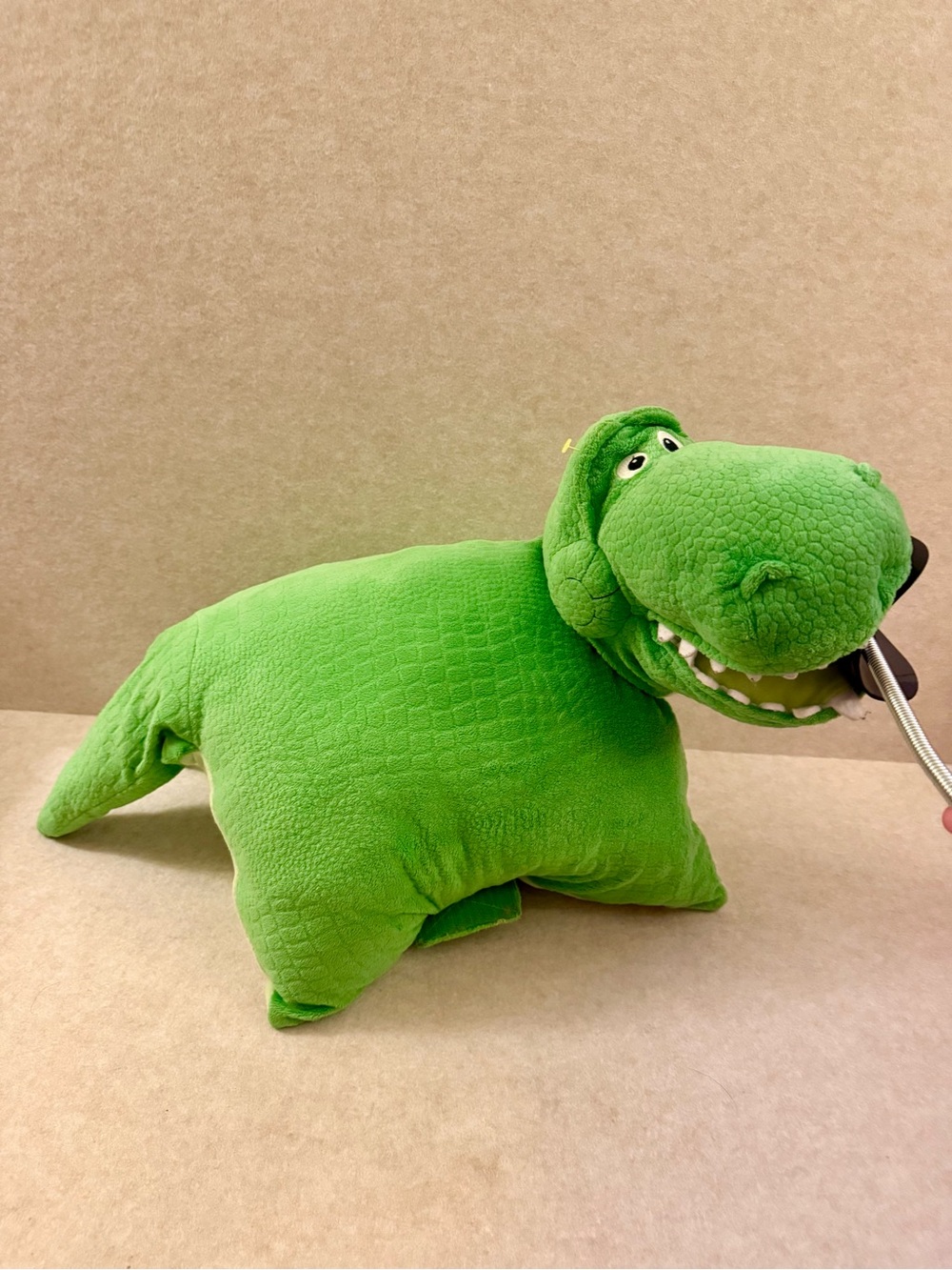 Disney World Theme Park Pixar Toy Story Rex Dinosaur Green Pillow Pet Plush
